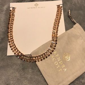 NWT Kendra Scott Oscar Necklace BLUSH